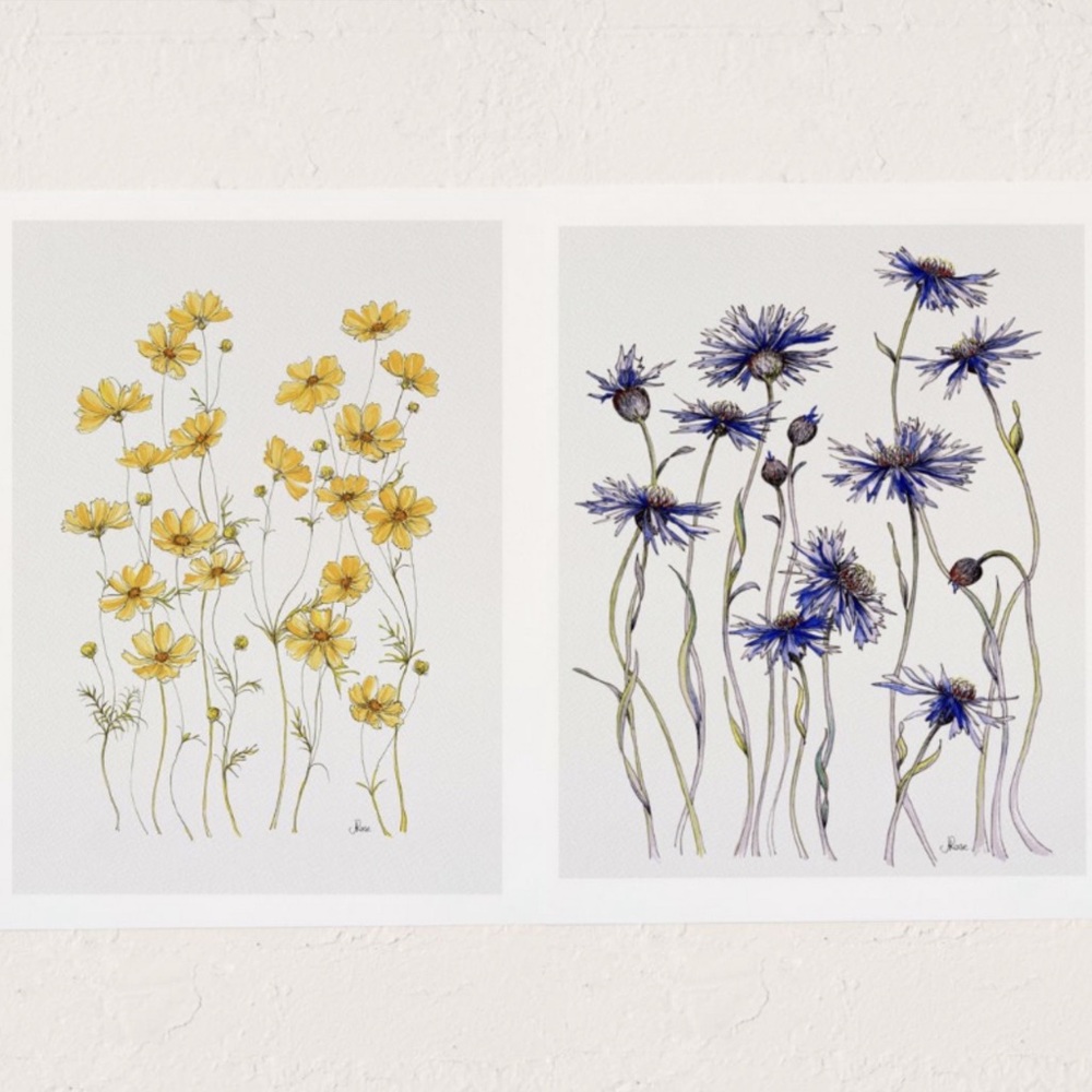Urban Outfitters Flower Prints